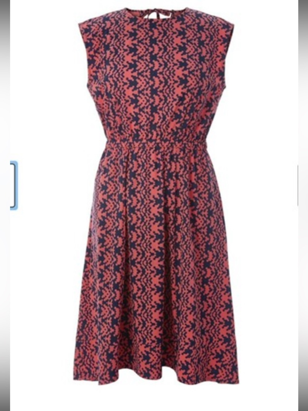 Royal Robbins Spotless Traveler Tank Dress Women’s Size Large Coral Navy Travel